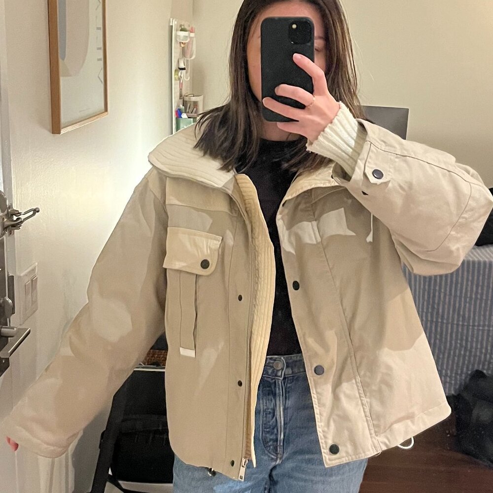 En Saison 'Anorak' Jacket - Beige